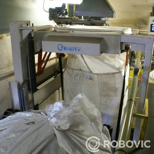 tote/bulk bag filling system end of line bulk bag filling system