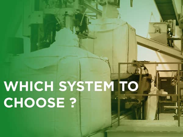 Big bag handling : The difference between the fully automatic and semi-automatic system !